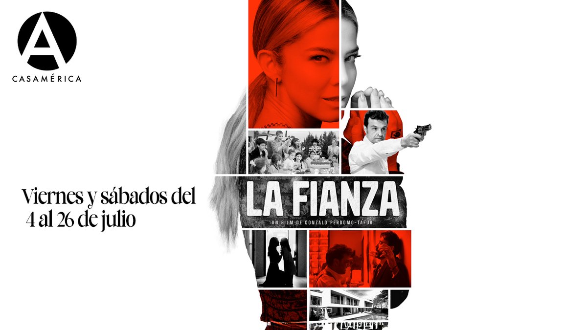 🎬 𝑳𝒂 𝒇𝒊𝒂𝒏𝒛𝒂.

Una historia que expone, en un solo día y desde una única localización, la lucha de una mujer migrante por tomar el control de su destino en un entorno hostil.

📆Viernes y sábados hasta el 26/7.
⌚️19 h.
🎟️ Entradas en venta.
🔗 casamerica.es/cine/la-fianza…