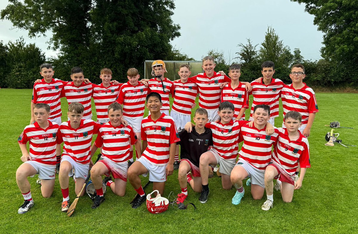 Positive start for u13s in phase 2 of league with a hard fought win versus St. James (Ardfield), final
Score 2-09 to 1-04 🔴⚪️