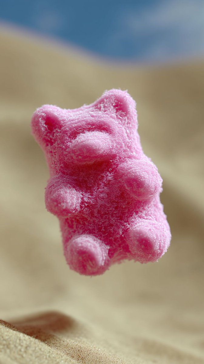 Gourmet_globe's tweet image. A frosted pink gummy bear floating over soft desert sands — a surreal treat for playful and bold designs.
Full collection in our Creative Market, find link in BIO
#VerticalBackground #DigitalBackdrop #3DArt #GummyBear #SurrealDesign #CreativeMarket #DesignAssets #WhimsicalVibes