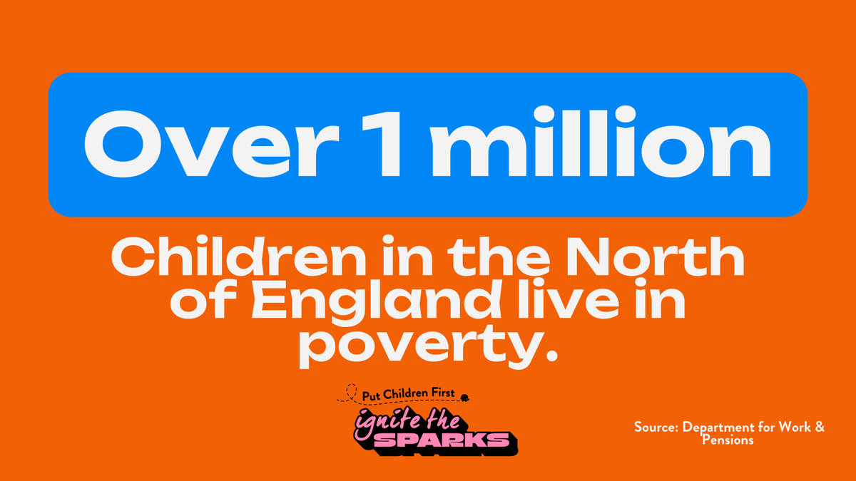PutChildrenFirst (@putchildren1) on Twitter photo In the north of England, roughly one in three children live in poverty.
 
It's time the government #PutChildrenFirst to reduce this figure and give children the best possible chance to succeed in life.
 
#FutureForEveryChild
#HealthEquality In the north of England, roughly one in three children live in poverty.
 
It's time the government #PutChildrenFirst to reduce this figure and give children the best possible chance to succeed in life.
 
#FutureForEveryChild
#HealthEquality