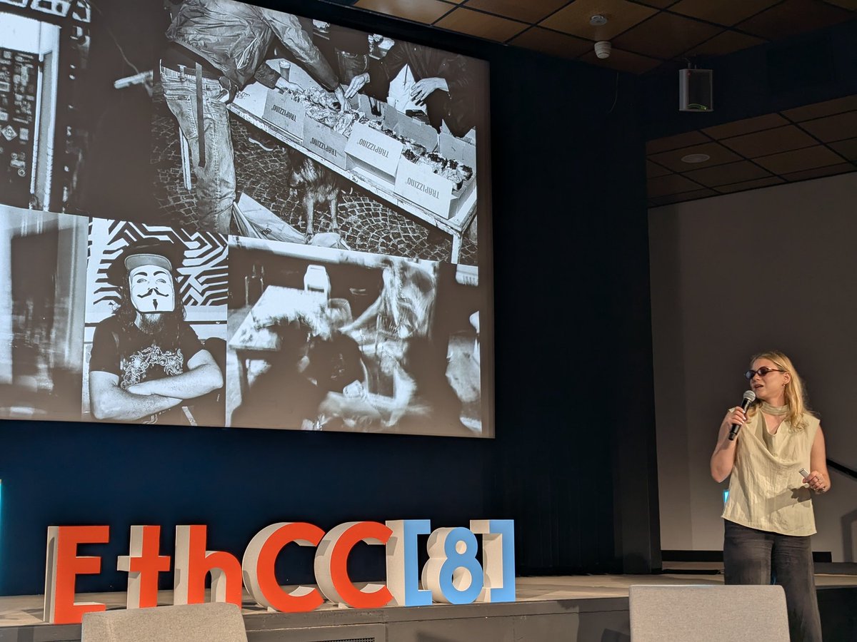 Is privacy dead?
<a href="/alinalatinina/">Alina Latinina</a>  #EthCC8