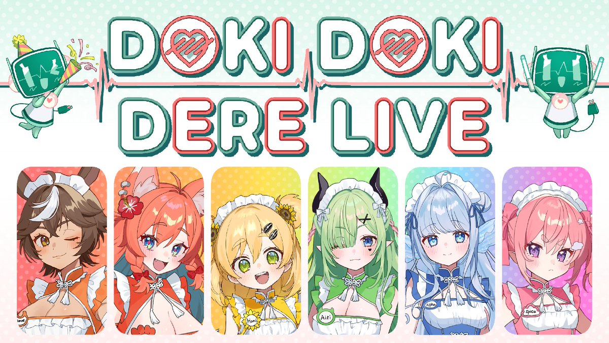 VirtualDere's tweet image. ๐ ใ๐๐ข๐๐ ๐ฟ๐๐๐ ๐๐๐ฅ๐ ๐๐๐๐ใ ๐
Missed out on OffKai Expo? Or just wanting to relive the magic of the V-Dere concert? Check out the full concert recording of Doki Doki Dere Live on the V-Dere YouTube Channel!
Featuring fun group performances of V-Dere originalโฆ