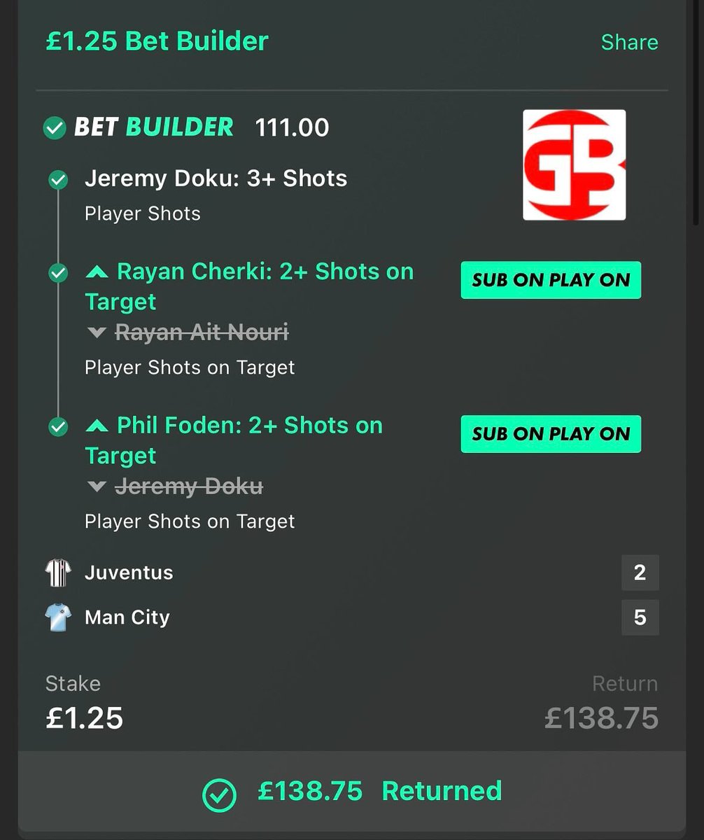 gembets_'s tweet image. JUNE VIP RESULTS 📈

💰 +50u profit
🔥 141/1 ✅
🔥 111/1 ✅
🔥 86/1 ✅
🔥 56/1 ✅

♻️Most consistent value in the game

🎯 July’s tips start now

Join the VIP 🚀

#BettingTips #VIP #TelegramTips #SportsBetting #Tipster #GemBets #GamblingTwitter #ROI #FootyTips #BetSmarter