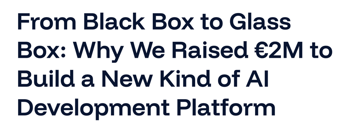 birthmarkbart's tweet image. How trustworthy is AI-generated code?

Leapter just came out of stealth with €2M to tackle that —  bringing clarity, transparency &amp;amp; trust to AI dev workflows.

Serious team. Real product. No hype.

I&apos;ll be recording with them in Berlin next week.

🔗 leapter.com/leapter-raises…