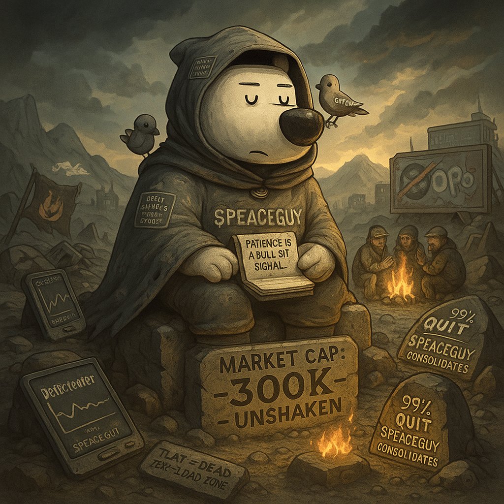 SolPeaceguy's tweet image. 99% of projects vanish after Day 1.
But we're still here — building, believing, holding the line at 300k MC.
This isn't stagnation — it's strength.
This is consolidation before elevation. 🚀

If you're still here, you're part of the 1%.
You're part of the mission.
You're part of…