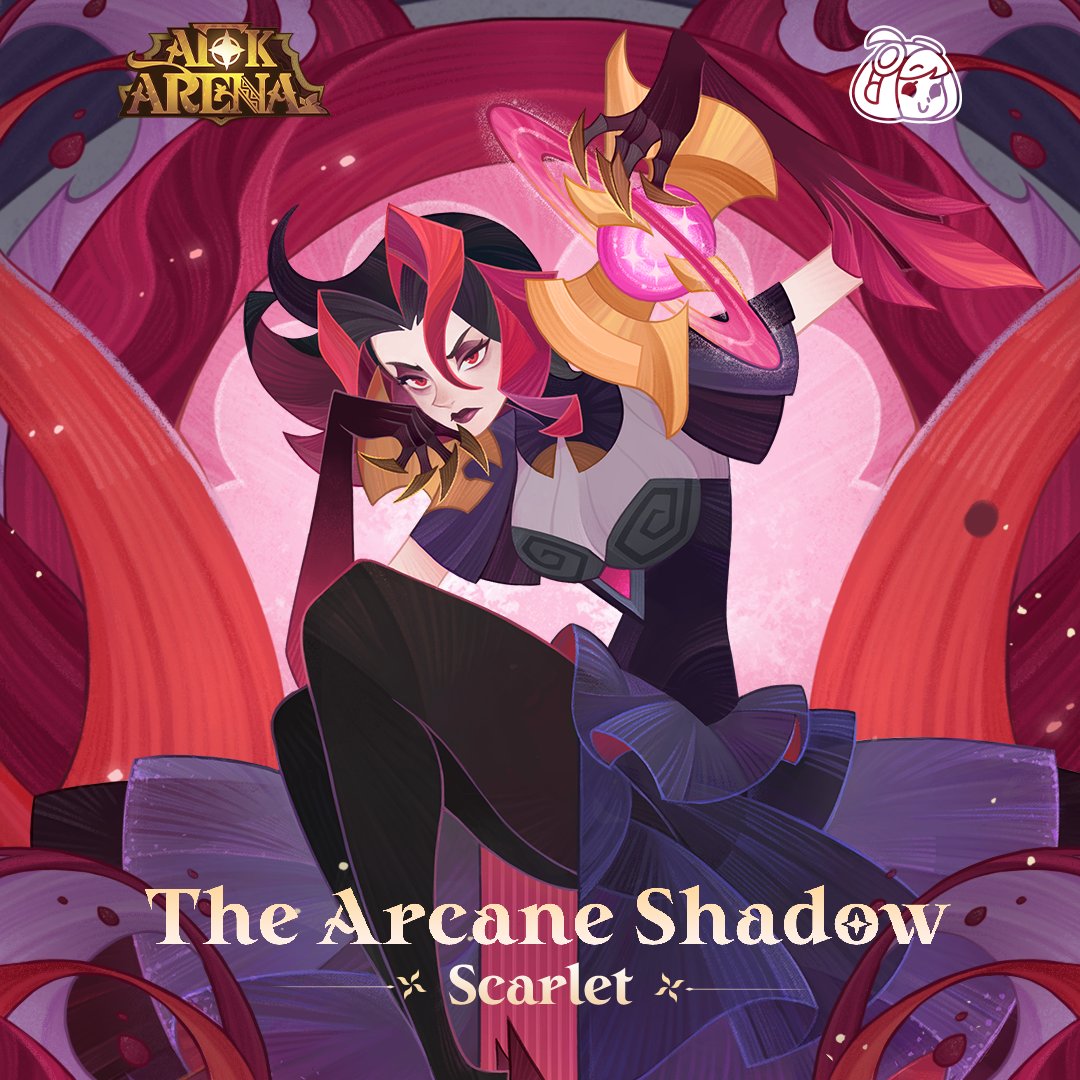 Introducing Scarlet – The Arcane Shadow, a powerful Lightbearer mage who drains health and channels it into devastating ultimates and enemy debuffs. Now available through Destiny Summon on the companion server! ✨🔮
