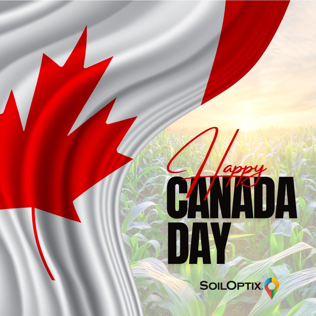 Happy Canada Day! As a proudly Canadian company, #SoilOptix is committed to supporting our nation’s farmers with innovative, homegrown soil mapping technology.

Together, we’re cultivating stronger soils, healthier crops, and a more sustainable future for Canadian agriculture.
