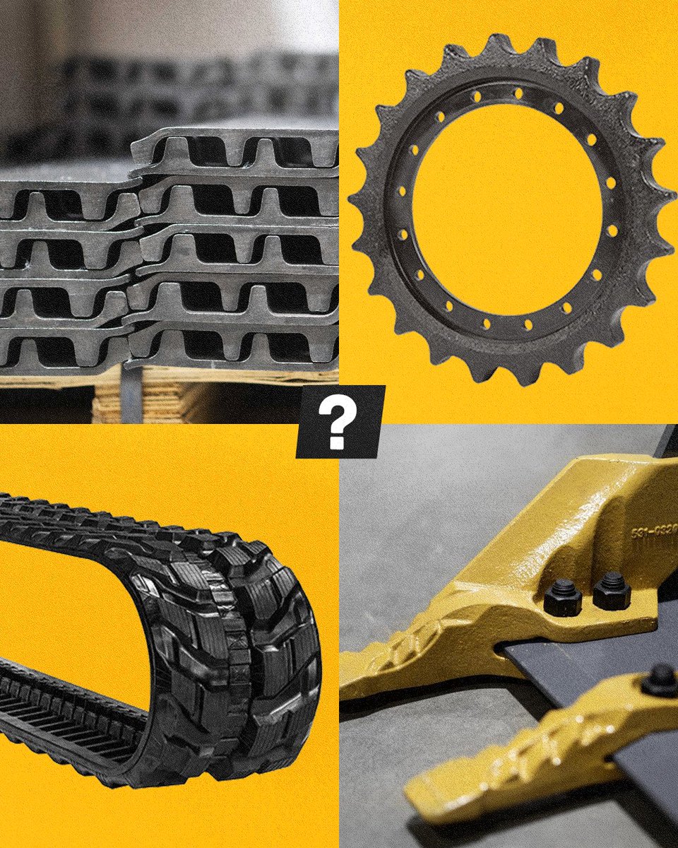On a construction site, what part of an excavator is MOST likely to wear out first? 

A) Bucket teeth
B) Sprockets
C) Track Shoes
D) Rubber Tracks

We’ll post the correct one tomorrow, follow us to find out!

#ConstructionTrivia #HeavyEquipment #Astrak