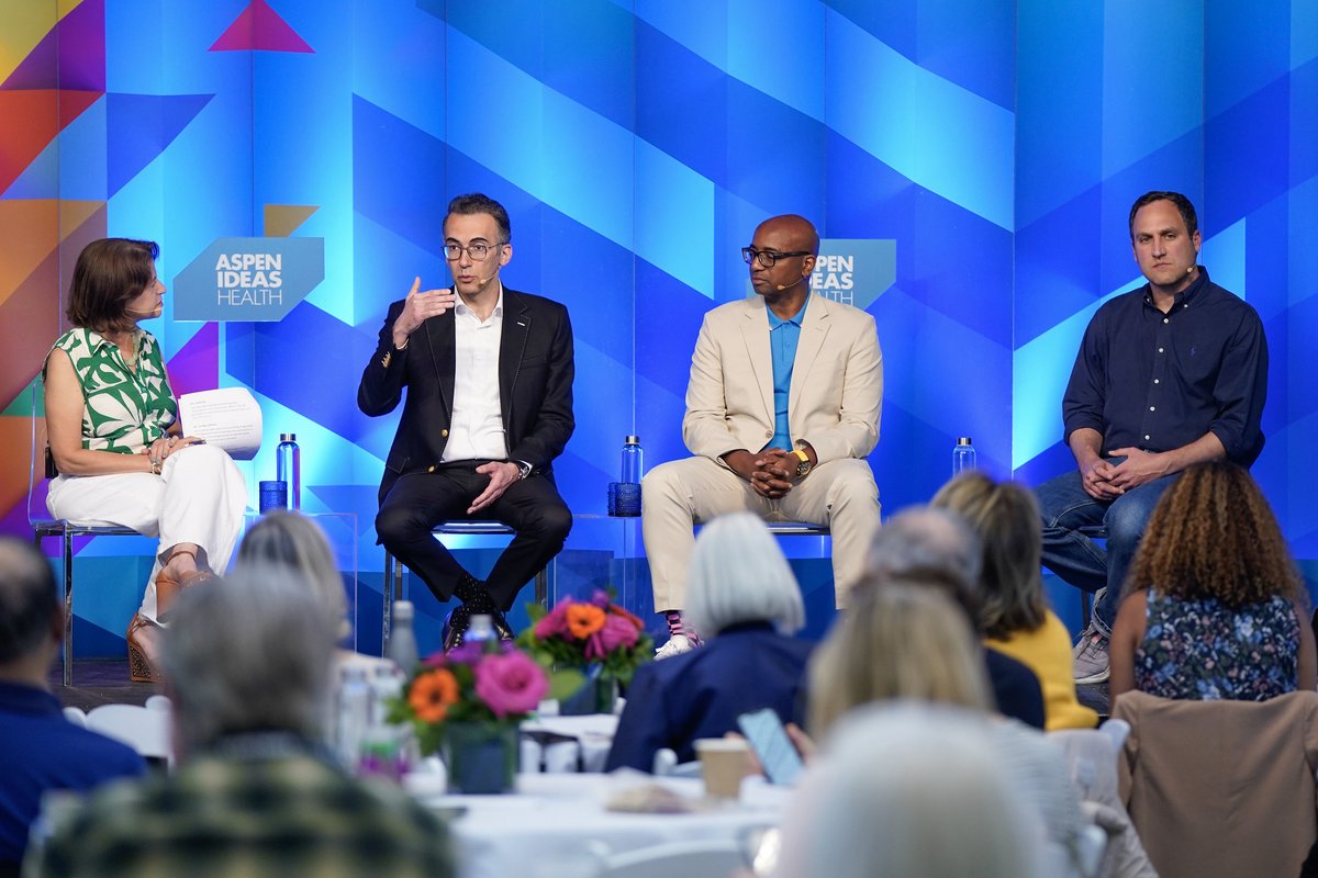 GuardantHealth's tweet image. Last week, our co-CEO AmirAli Talasaz took the stage at #AspenIdeasHealth on the New Frontiers in Cancer panel, a timely discussion on how breakthroughs in blood-based screening, precision medicine, and AI are reshaping the future of care.
From expanding access to early…