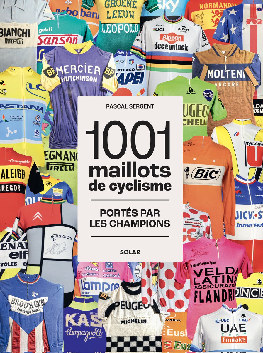 À l'occasion du #TourDeFrance2025, #SportsAndPeopleNews vous propose de Remporter le Livre "1001 Maillots De Cyclisme Portés Par Les Champions" paru le 12 Juin 2025 chez <a href="/SOLAReditions/">Solar</a> !

Pour Gagner #JeuConcours :
✅ Retweet et Follow <a href="/NewsPeopleSport/">Sports and People News</a>

🍀TAS Mardi 8/07/2025 😊👏