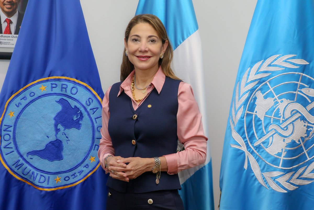 OPS/OMS Guatemala (@opsguate) on Twitter photo 👩⚕️✨ Damos la bienvenida a la Dra. Alma Morales, nueva Representante de OPS/OMS en 🇬🇹 Guatemala.
👉 paho.org/es/noticias/1-…
🤝 ¡Bienvenida Dra. <a href="/alma_moraleaf/">Alma Morales</a>!
#SaludParaTodos #OPSOMS 👩⚕️✨ Damos la bienvenida a la Dra. Alma Morales, nueva Representante de OPS/OMS en 🇬🇹 Guatemala.
👉 paho.org/es/noticias/1-…
🤝 ¡Bienvenida Dra. <a href="/alma_moraleaf/">Alma Morales</a>!
#SaludParaTodos #OPSOMS