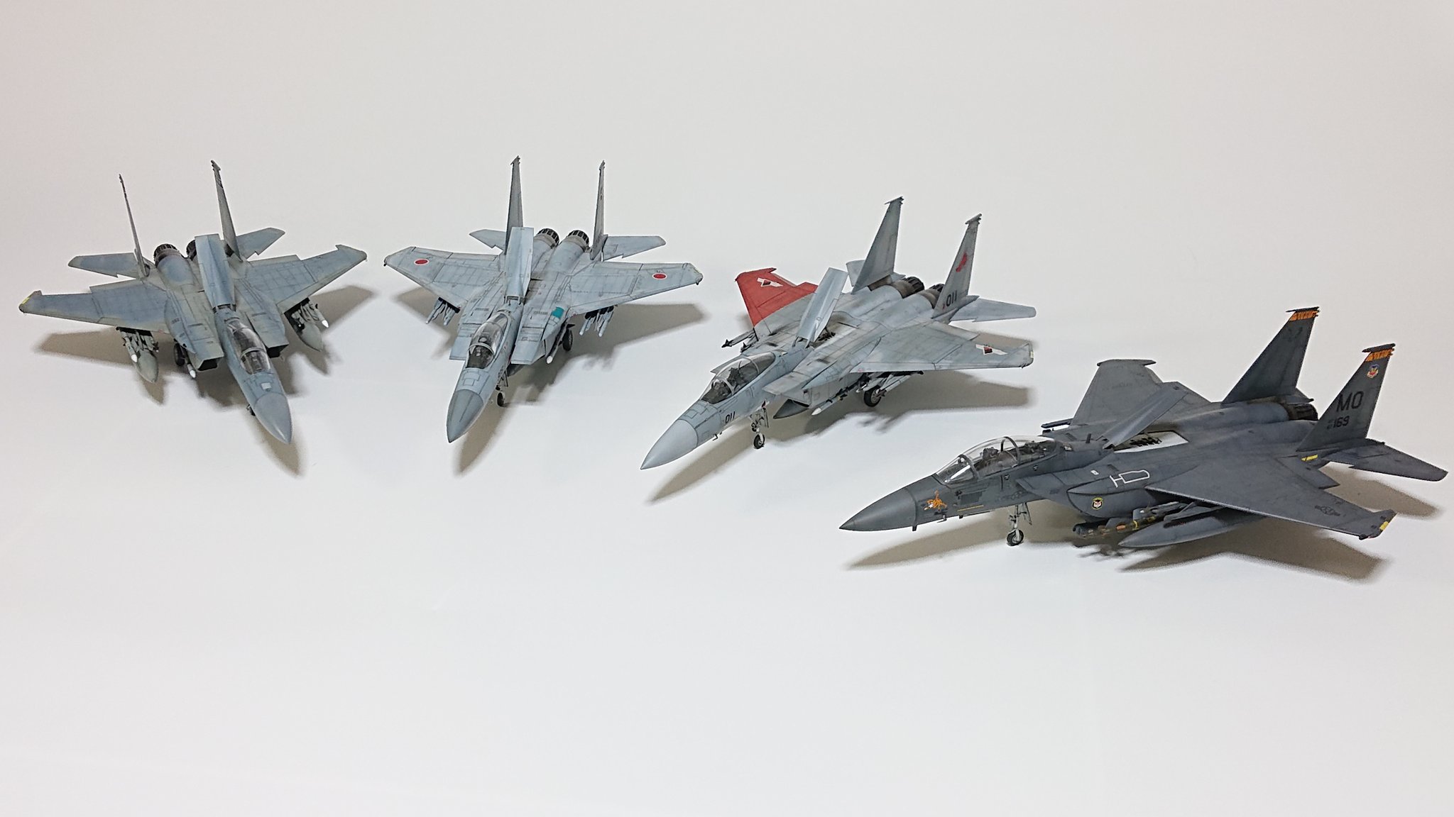 グレートウォールホビー F-15J JASDF F-16E セット 清水雄平@YYMC on X: 