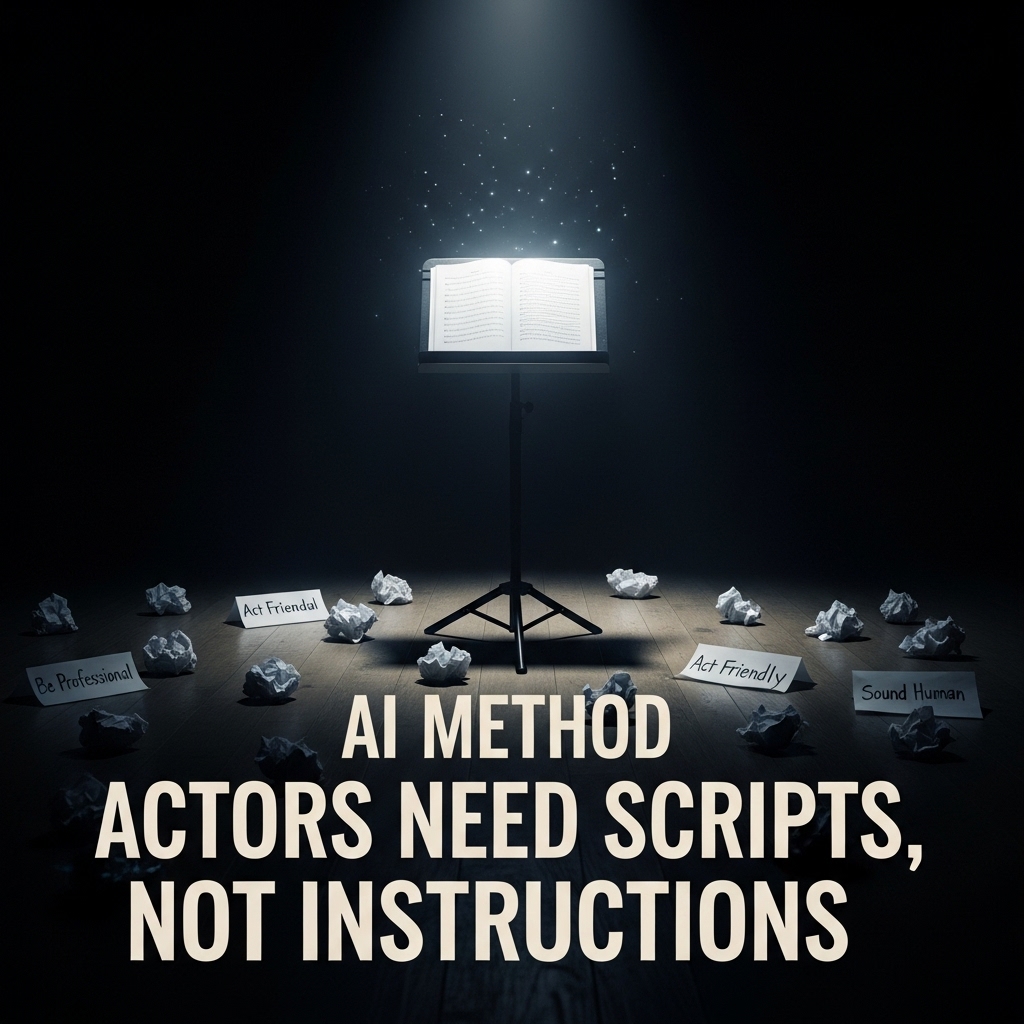 Let's be honest, your AI's personality probably sounds like a hostage reading a script written by your legal team.

Polite? Sure.
Helpful? Technically.
Engaging? About as much as a tax form.

It's okay. We've all been there.

We once wrote an AI Constitution with a persona