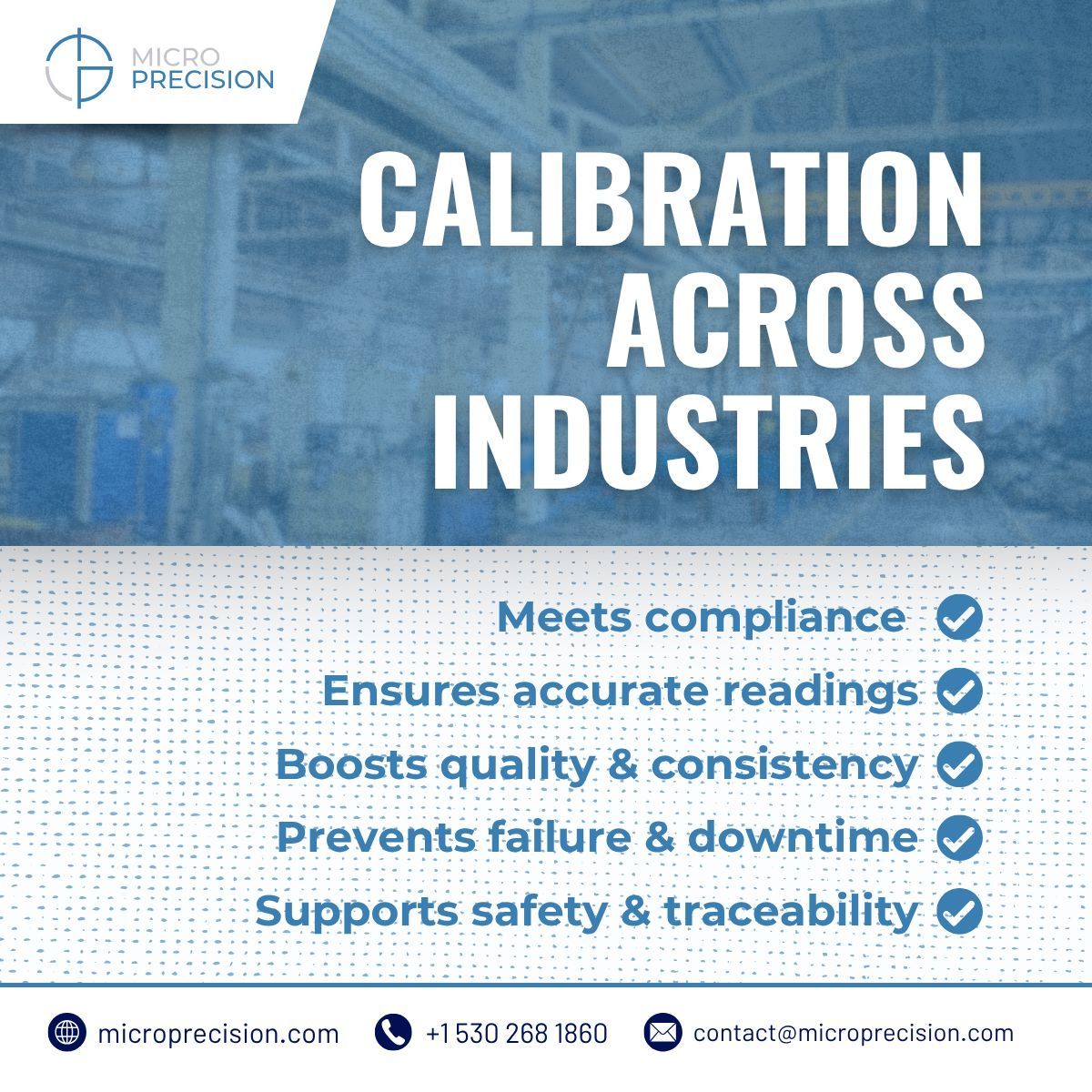 mpcalibration's tweet image. 🔧 Precision that powers every industry.
Micro Precision provides trusted calibration &amp;amp; equipment services to keep your operations smooth &amp;amp; compliant.

Serving: Aerospace, Medical, Automotive, Telecom &amp;amp; more.
👉 microprecision.com/industries

#MicroPrecision #CalibrationMatters