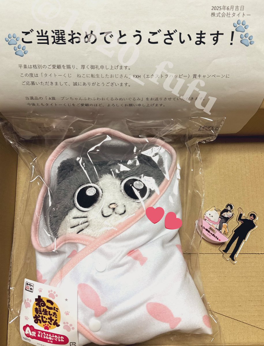 タイトーくじ『ねこに転生したおじさん（ねこおじ）』販売店は
