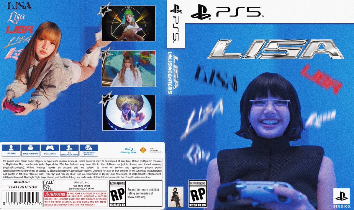 lalisacenters's tweet photo. LISA x PLAYSTATION GAME https://t.co/1iI0CPOhOB