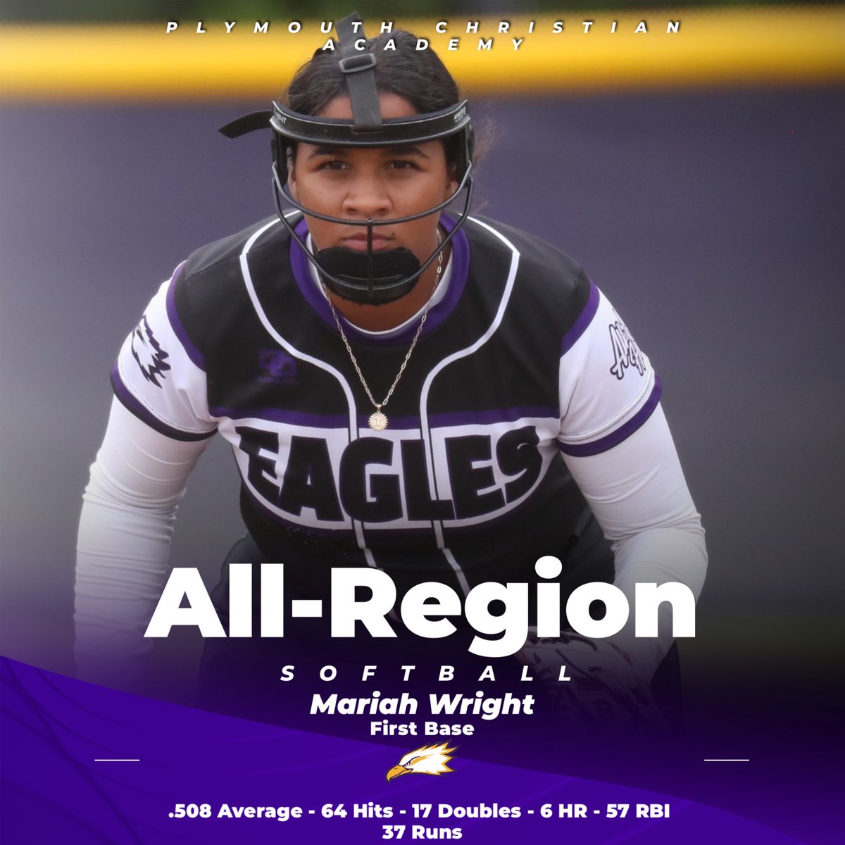 PCA Softball (@pcasoftball) on Twitter photo After a spectacular freshman season, <a href="/MariahWrig15706/">Mariah Wright</a> was honored by the MHSSCA with All-Region recognition. 
In summary:
1st Team All-Conference
All-District
All-Region
MLive Metro Detroit Dream Team (Honorable Mention)
Hometown Life All-Area Team (Honorable Mention) After a spectacular freshman season, <a href="/MariahWrig15706/">Mariah Wright</a> was honored by the MHSSCA with All-Region recognition. 
In summary:
1st Team All-Conference
All-District
All-Region
MLive Metro Detroit Dream Team (Honorable Mention)
Hometown Life All-Area Team (Honorable Mention)