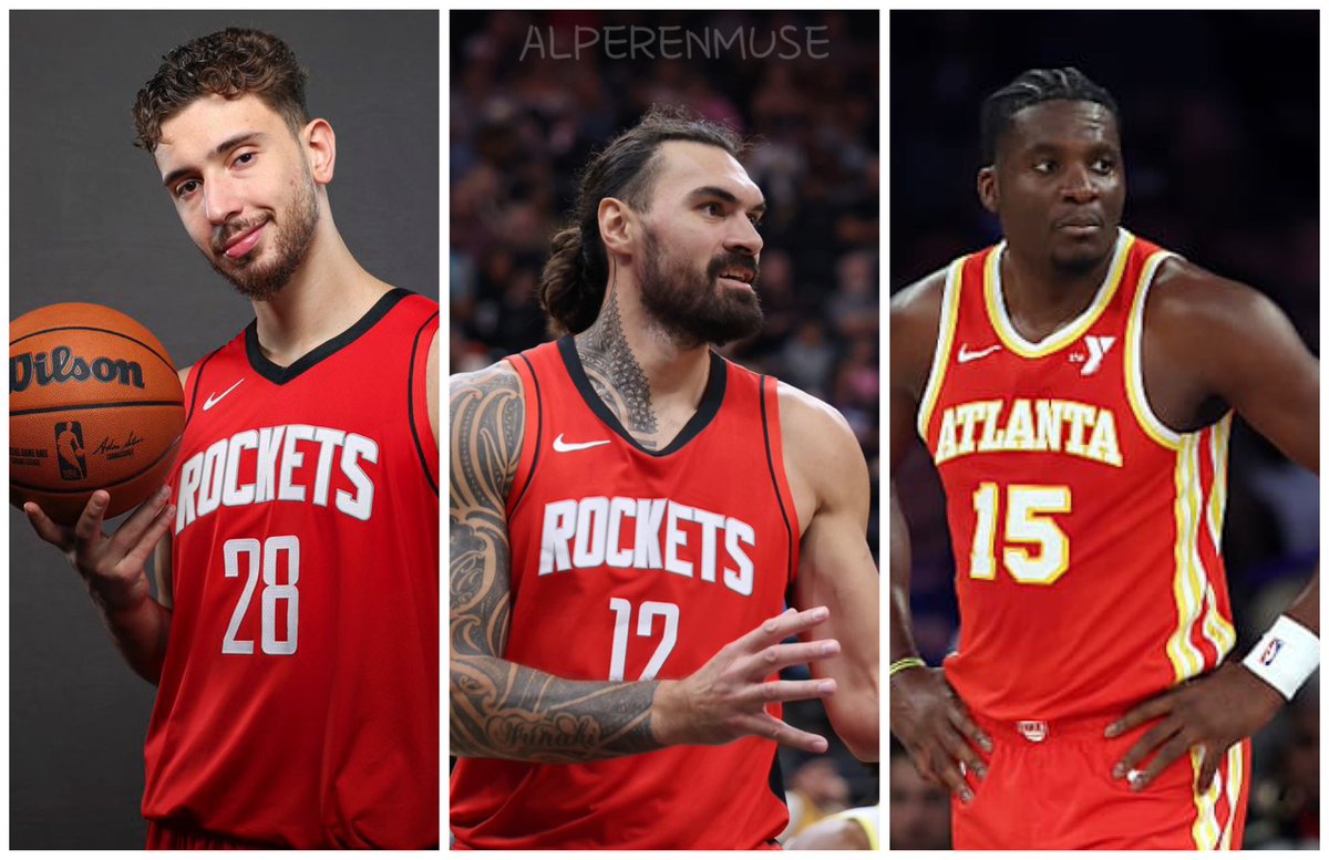 The Houston Rockets Center Rotation: 

• Alperen Sengun
• Steven Adams
• Clint Capela