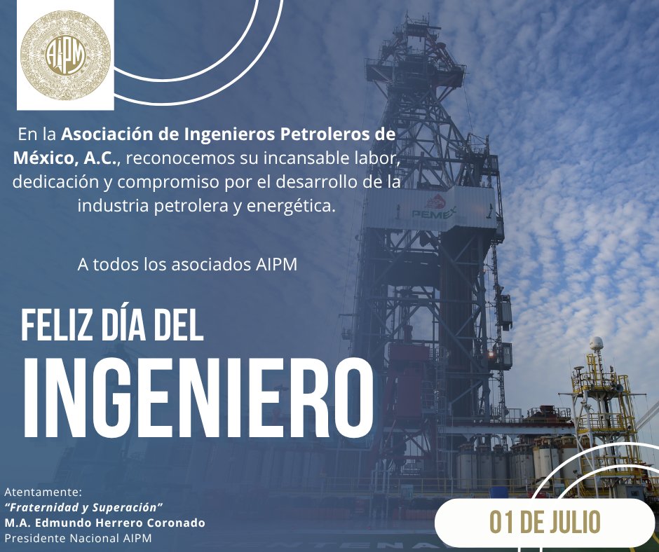 ¡Feliz día del Ingeniero!  

#DiaDelIngeniero 
#AIPMAC