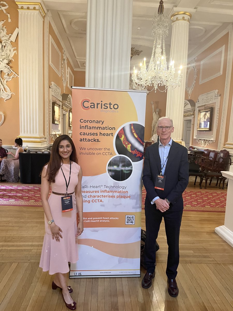 We were delighted to be chosen among UK’s high-growth tech startups at the Lord Mayor’s scale-up showcase – Growth Unleashed, at the landmark #MansionHouse.  Learn how Caristo is transforming #heartdisease #prevention  - caristo.com
