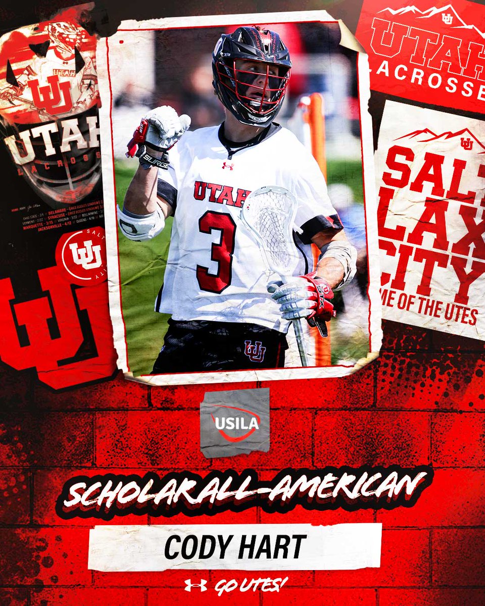 .<a href="/USILA_Lax/">USILA</a>  𝐒𝐜𝐡𝐨𝐥𝐚𝐫 𝐀𝐥𝐥-𝐀𝐦𝐞𝐫𝐢𝐜𝐚𝐧

Congrats to Cody Hart 👏👏

📰 utahutes.com/news/2025/7/1/…

#GoUtes