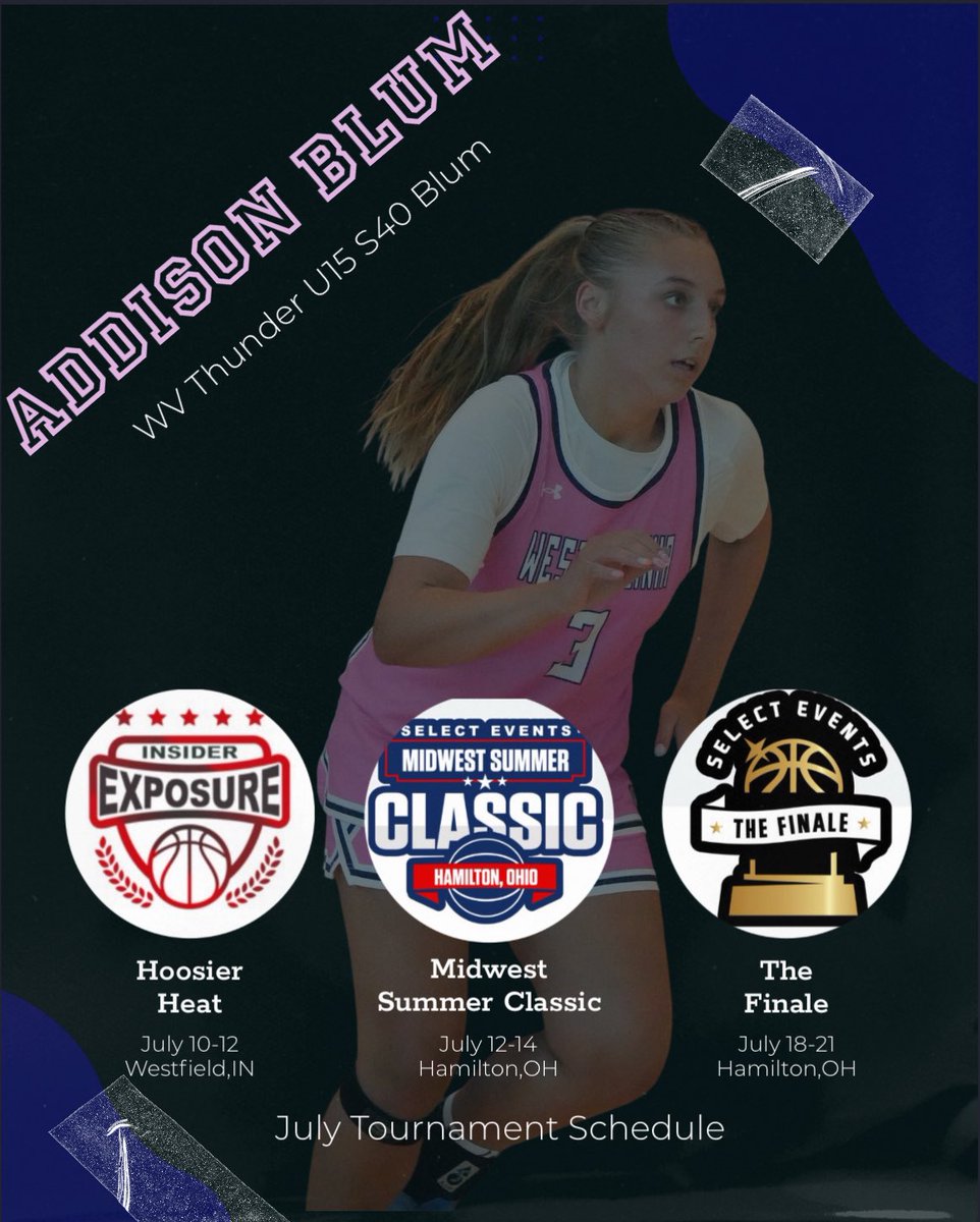 addisonblum2029's tweet image. Finishing out the season strong.  @WVThunderBlum