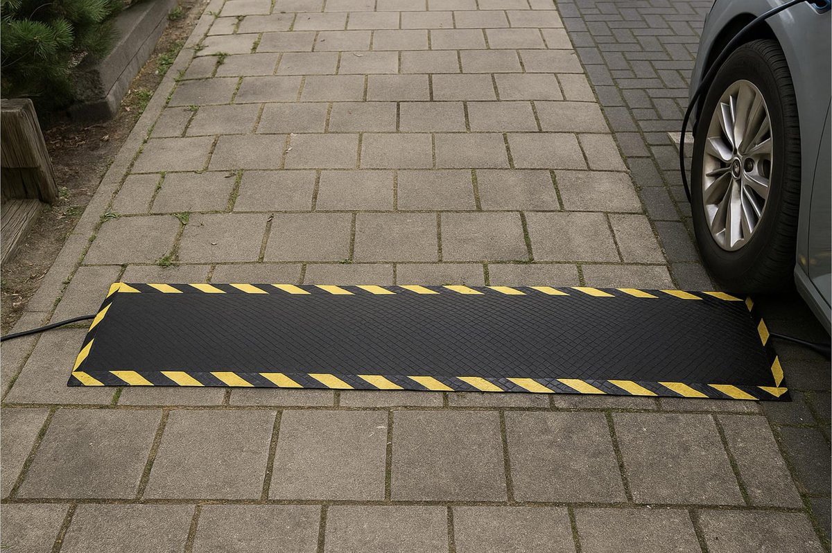 Proef elektrisch laden vanuit eigen woning start deze zomer in Almere!⚡️ 100 huishoudens zonder oprit in Tussen de Vaarten en Nobelhorst kunnen meedoen met laden via kabelgoottegels of kabelmatten. Aanmelden kan via: almere.nl/proefladen