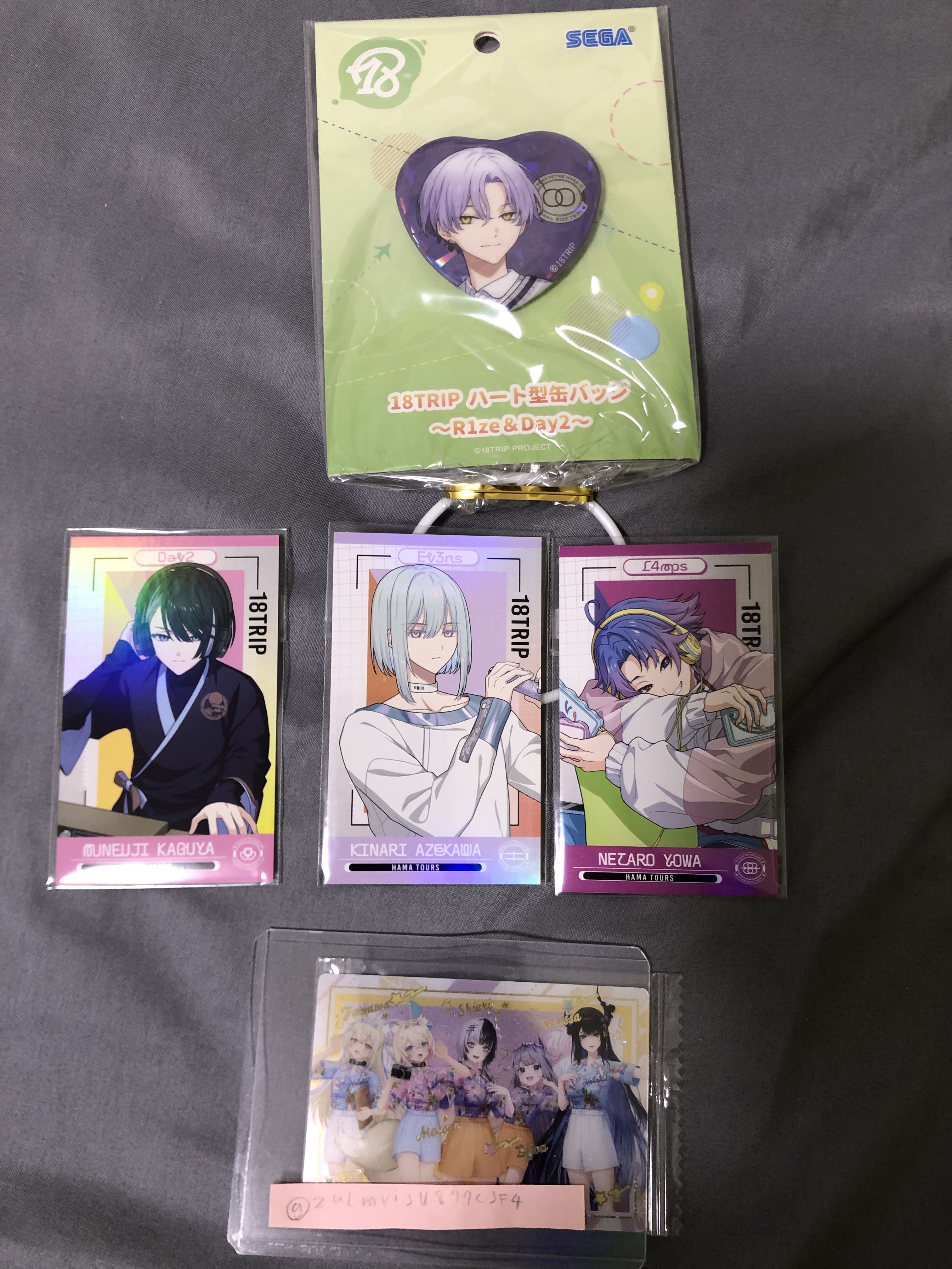 18TRIP Cassette #01~05』カセットイラストグッズ発売決定