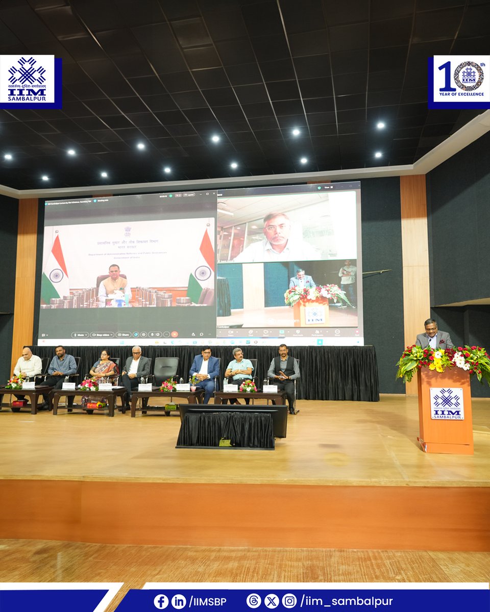 iim_sambalpur's tweet image. #IIMSambalpur welcomes the 11th Batch of its flagship MBA program & the inaugural cohort of the #MBA in #BusinessAnalytics
This year’s intake reflects our commitment to Innovation, Integrity & Inclusivity, with diverse backgrounds, strong gender balance & pan-India representation