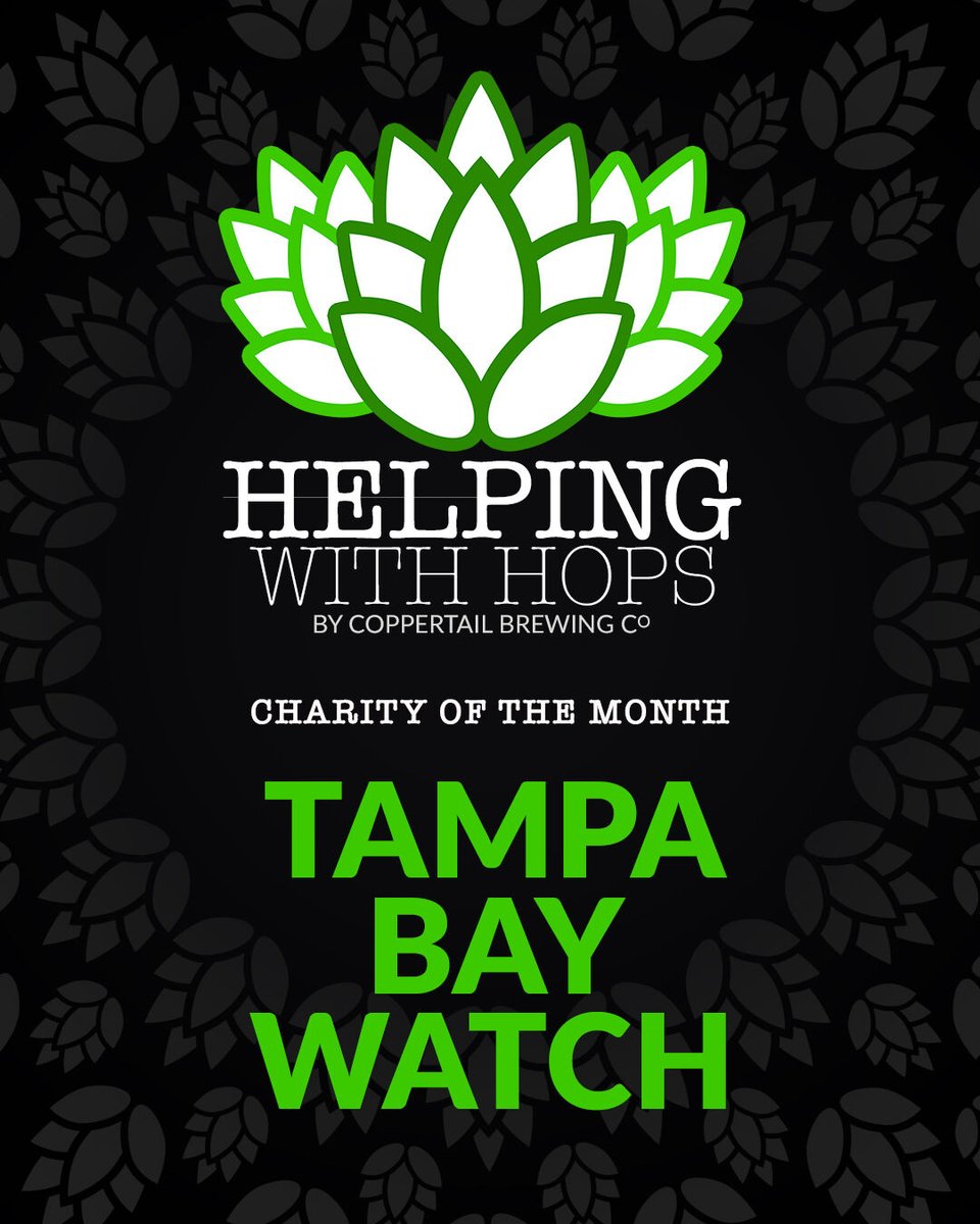 Our July Helping with Hops Charity is Tampa Bay Watch!⁠ $1 from each pint of Florida Special Lager is donated to help their cause.