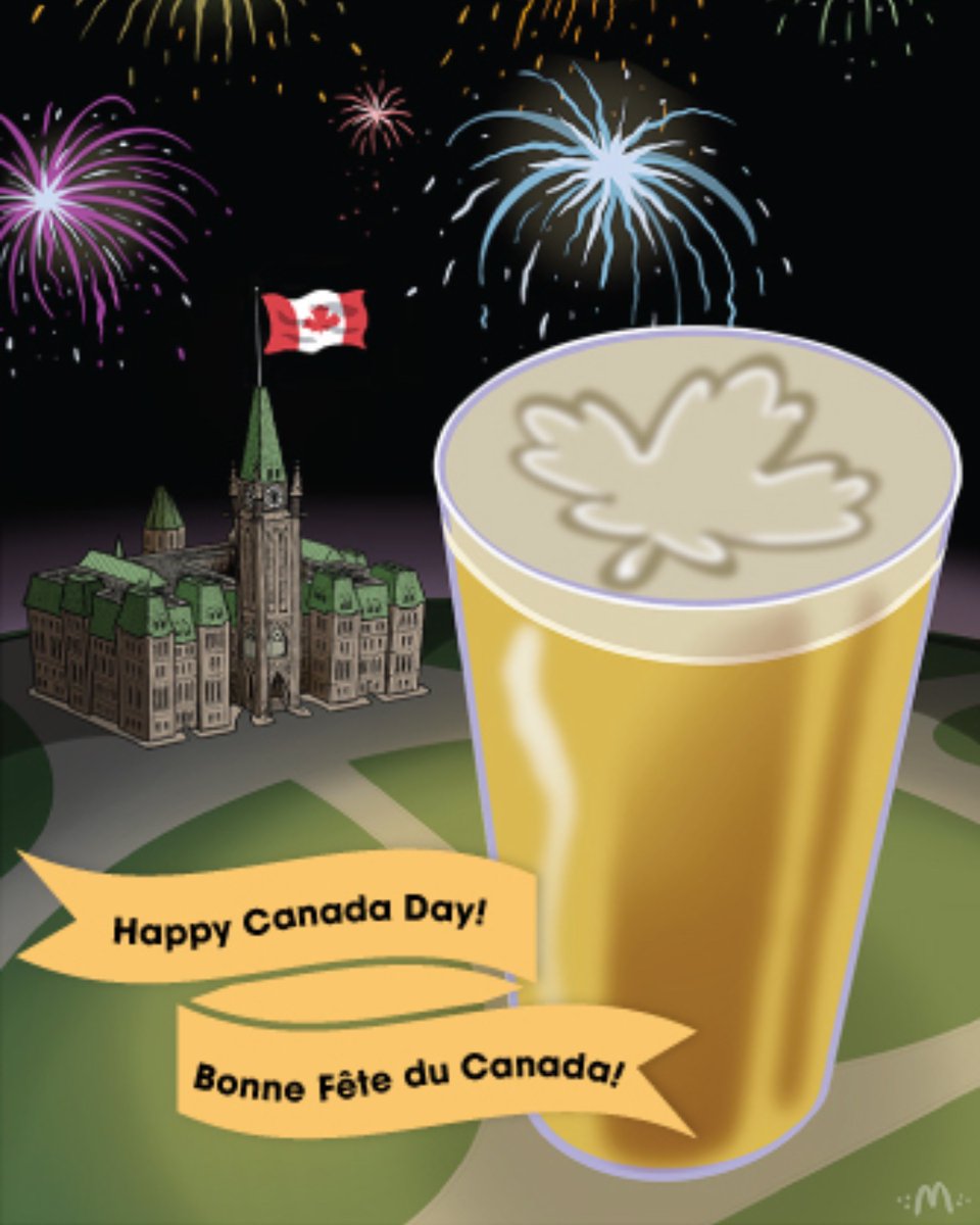 BeerCanada's tweet image. Happy Canada Day! From backyard BBQs to lakeside docks, Canadian beer has been part of our country’s birthday celebrations for generations. Brewed here, enjoyed here, and proudly our own, today we raise a glass to the people, places, and pints that make this country the True…