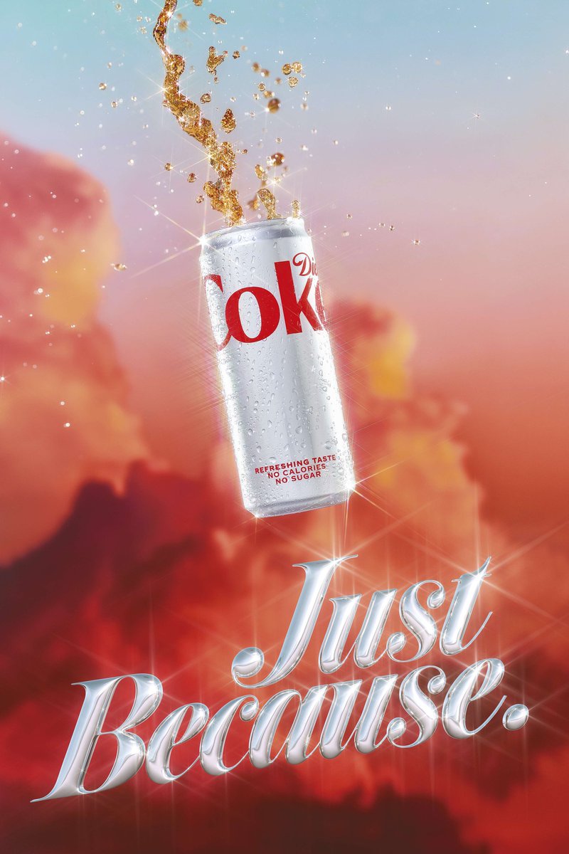 alexisgood369's tweet image. Let’s start with Diet Coke! The ads below are positive, fun, feminine, and focus on the moment—not just the product. They help women feel part of the brand and provide details like "no sugar, no calories." The aesthetic is very girly, with a soft color palette and chic style.