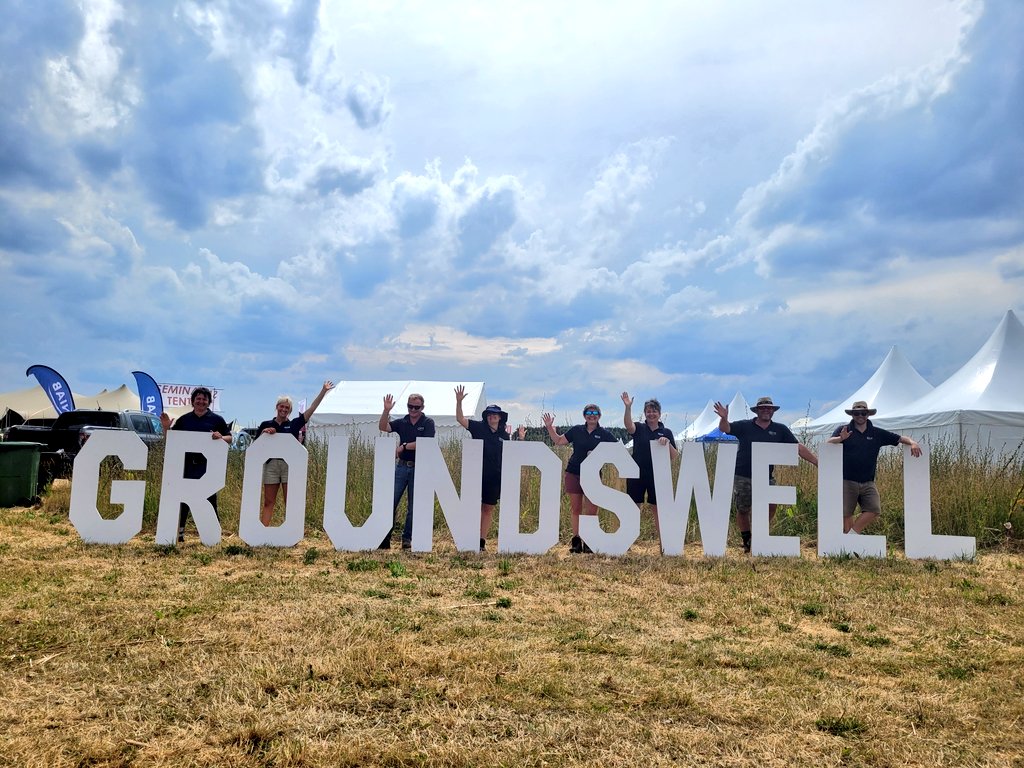 niabgroup's tweet image. We're set up and ready for @Groundswellaguk. Come and say hello in the Demo Field tomorrow and Thursday and talk about the science behind regenerative agriculture.