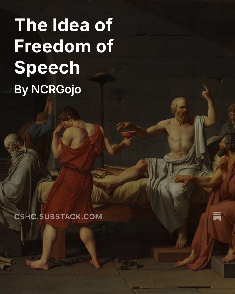 centre_hindu's tweet image. In this essay, @NCRGOJO undertakes an inquiry into the concept of freedom of expression—tracing its philosophical and political articulations in ancient India, Rome, and Athens, and its reformulations in early modern thought. 

Read: bit.ly/40yCyyR