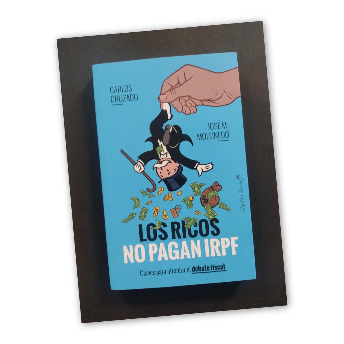📚 Le hemos regalado al Lehendakari Imanol Pradales el libro "Los ricos no pagan IRPF".

Una pista sobre por dónde empezar si queremos reforzar y mejorar lo público. 😉