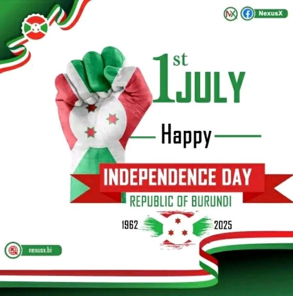 🇧🇮 Happy Independence Day🥳

On this day, we stand tall not as victims of the past but as designers of a #green🇧🇮 and the #greenAfrica, We choose  action over silence, vision over fear and ready to build a nation that protects  its #people &amp; #environment. 

#YENAYOUTH
#UNODC