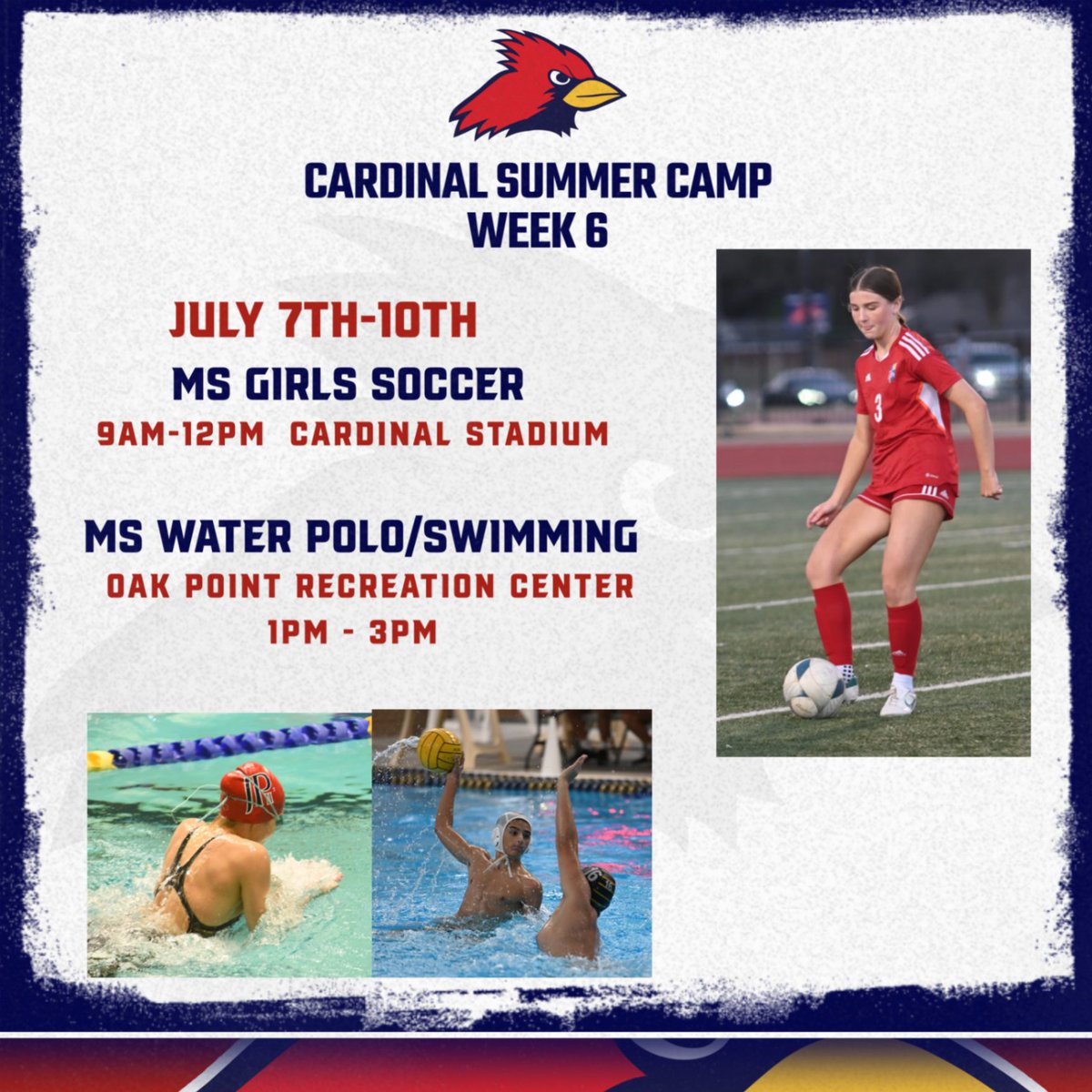 JPIIHS Athletics (@jpiihssports) on Twitter photo Come join us next week for more summer fun at JPII Sports Camps! Click the link in the bio to register!
<a href="/JPIIHS/">John Paul II HS</a> Come join us next week for more summer fun at JPII Sports Camps! Click the link in the bio to register!
<a href="/JPIIHS/">John Paul II HS</a>