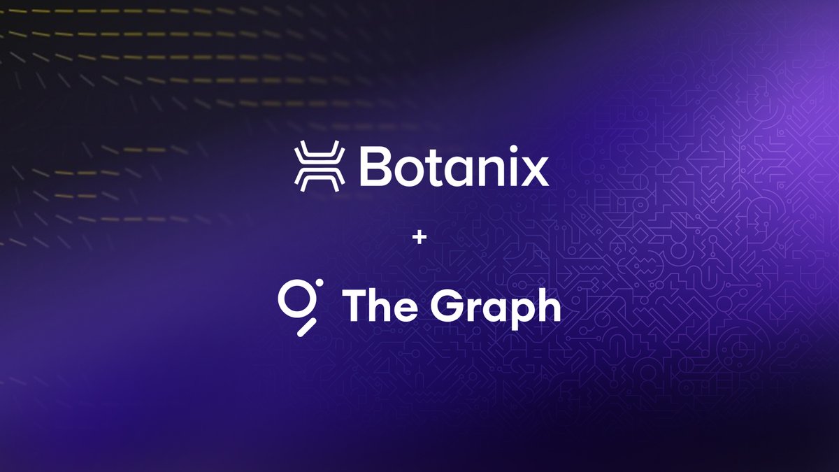 The Graph (@graphprotocol) on Twitter photo Botanix Mainnet is here and The Graph supports it from day 1 🤝
That means developers can already seamlessly index and query <a href="/BotanixLabs/">Botanix | Mainnet LIVE 🟢</a> via Subgraphs on The Graph.
Get started building on Botanix with decentralized data today in Subgraph Studio 🏗️ Botanix Mainnet is here and The Graph supports it from day 1 🤝
That means developers can already seamlessly index and query <a href="/BotanixLabs/">Botanix | Mainnet LIVE 🟢</a> via Subgraphs on The Graph.
Get started building on Botanix with decentralized data today in Subgraph Studio 🏗️
