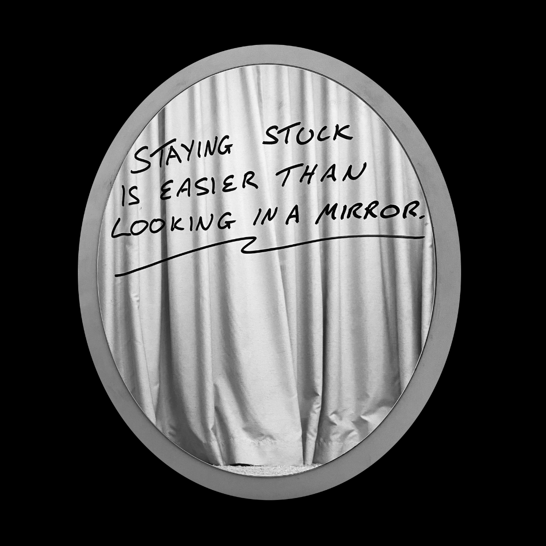 MoffatClay's tweet photo. Mirror Mirror #055
"Staying stuck is easier than looking in a mirror."
You say you're confused.
You’re avoiding.
You say you're lost.
You’re lying.
Accountability hurts.
But not as much as repeating the same day for the rest of your life.
#TrustTrap #claysays #themirrortest https://t.co/UfEGzczYYU