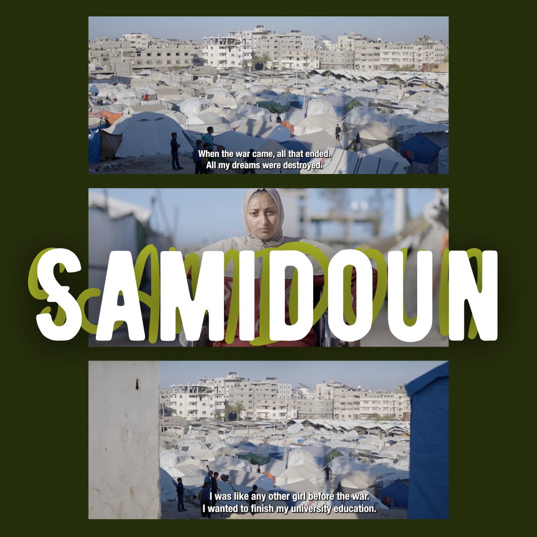 The war ended her university education. 
But not her courage. 

“Samidoun: The Steadfast Women of Palestine” is a short documentary about Palestinian women whose resilience shines through occupation and loss: ow.ly/ibIX50WilOp