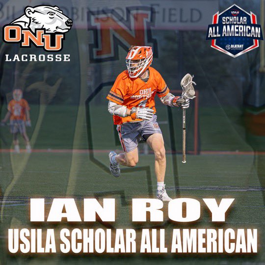 Congratulations to senior midfielder Ian Roy for earning USILA Scholar All American honors. Ian is our program’s 9th player to earn this honor. Well Done!