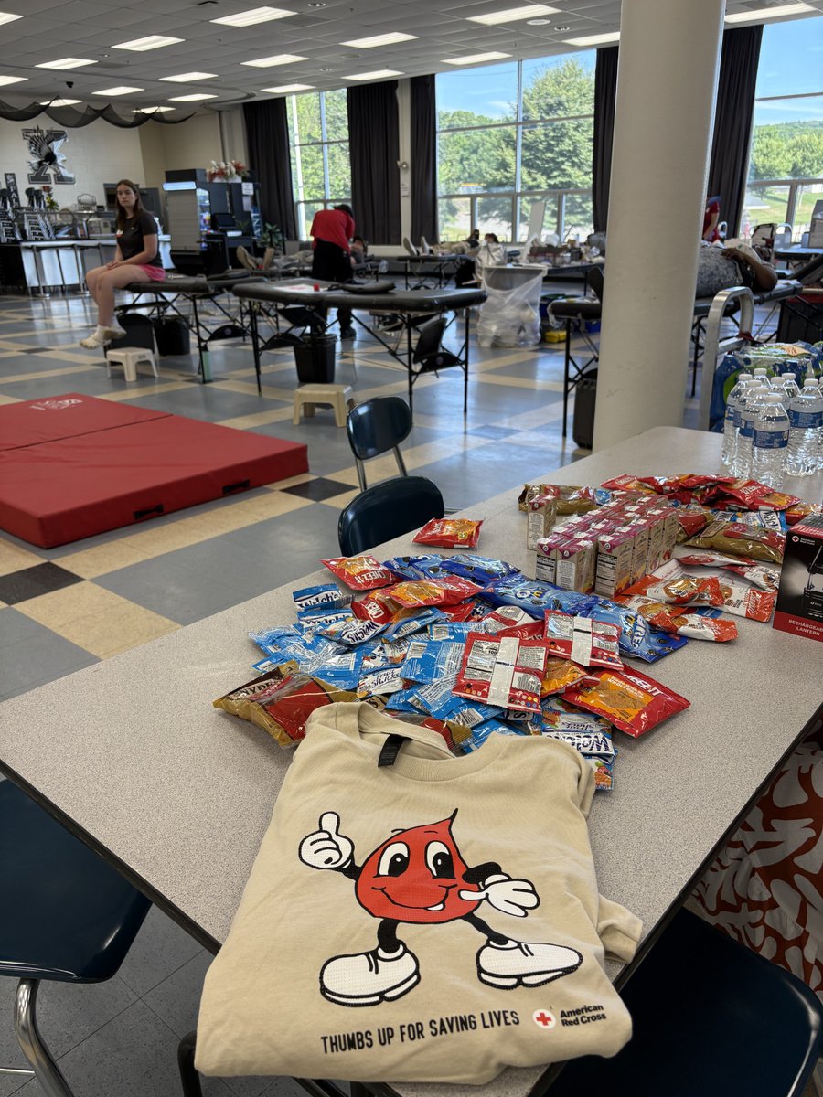 Xavier students held a Blood Drive in conjunction with the American Red Cross on Monday! 50 total donors stopped by the Dining Hall!