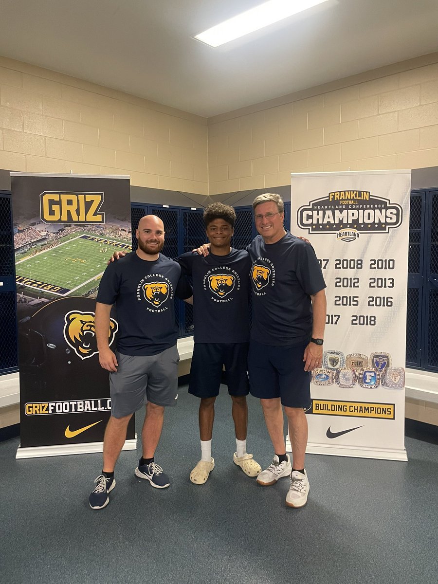 Gabriel Maxwell (@gabrielmaxfb) on Twitter photo Had a great time <a href="/FCGrizFootball/">Franklin College Football</a> on Sunday at their camp! And locking down with my team mate <a href="/ClayDauby/">Clayton Daubenmier</a>!!!!
<a href="/ChampionsManual/">Mike Leonard</a>
<a href="/CoachRock/">Coach Rock</a>
<a href="/Coach_H_HHS/">Kyle Holderfield</a>
<a href="/HHS_Raider_FB/">HHS Raider Football</a> Had a great time <a href="/FCGrizFootball/">Franklin College Football</a> on Sunday at their camp! And locking down with my team mate <a href="/ClayDauby/">Clayton Daubenmier</a>!!!!
<a href="/ChampionsManual/">Mike Leonard</a>
<a href="/CoachRock/">Coach Rock</a>
<a href="/Coach_H_HHS/">Kyle Holderfield</a>
<a href="/HHS_Raider_FB/">HHS Raider Football</a>
