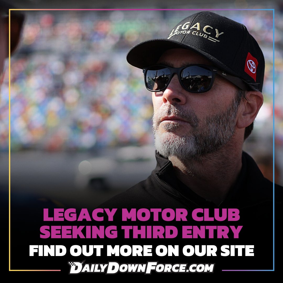 Legacy Motor Club is exploring the possibility of fielding a third full-time car in the 2026 NASCAR Cup Series season. Find out more on The Daily Downforce

dailydownforce.com/legacy-motor-c…
