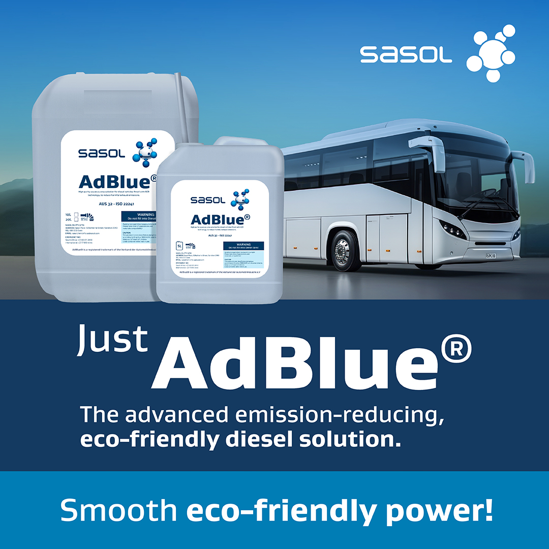 How Sasol AdBlue® works? When injected into your vehicle's exhaust, Sasol AdBlue® converts harmful NOx emissions into harmless nitrogen &amp; water vapour. Cleaner air, better for the environment – all thanks to a little science! #SasolAdBlue – at a Sasol forecourt near you.