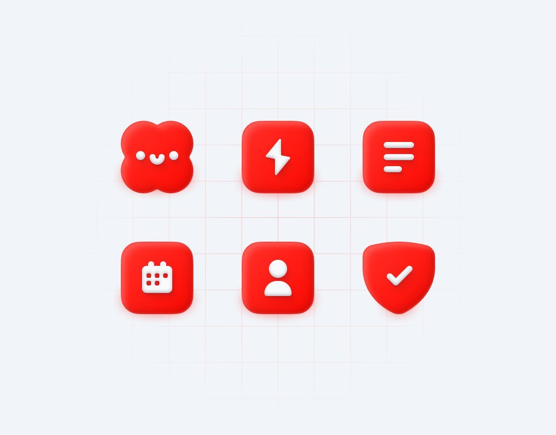 These icons by <a href="/radobrlit/">Rado Brlit</a> looking like they came straight out of a candy store 🤩