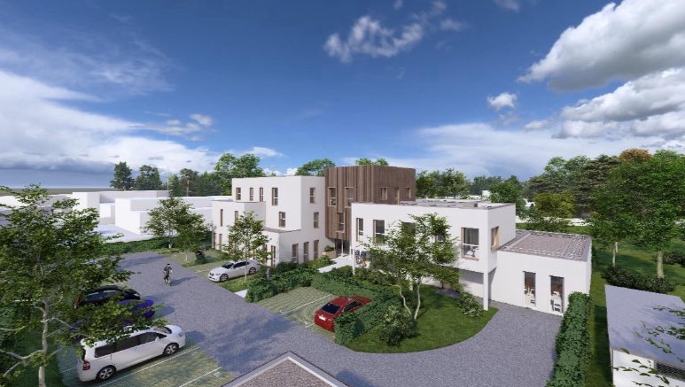 olivierrichefou's tweet image. 🏗️ Ravi de participer ce matin, à la pose de la 1ere pierre de la Résidene Ekla à @change53 permettant d’accueillir 31 travailleurs en situation de handicap du futur ESAT de Changé (regroupement des foyers Ionesco à La Chapelle Anthenaise et Lancheneil à Nuillé sur Vicoin).
Les…