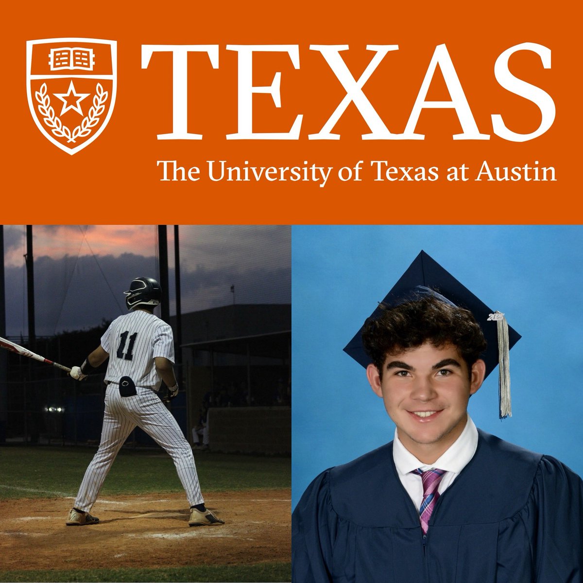 EmeryBaseball's tweet image. SENIOR SPOTLIGHT: Blake Cohen

Blake will be attending the University of Texas at Austin, where he plans to major in Communication and Leadership at the Moody College of Communication.