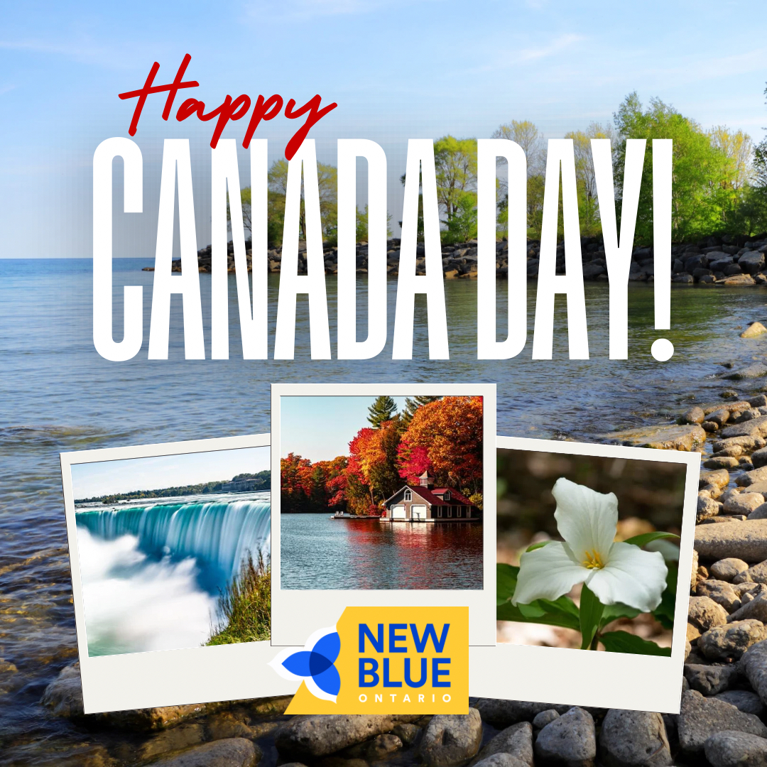 158 years ago, Ontario was born as part of the Dominion of Canada—founded on Peace, Order, and Good Governance. 

Let’s honour our roots, our freedoms, and the hardworking families who built this country. Wishing you and your family a very happy Canada Day! 🇨🇦