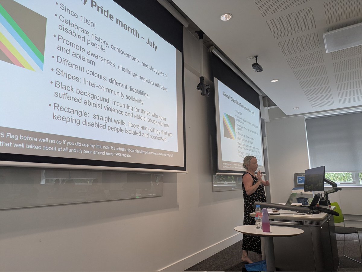 MandUff's tweet image. It is Global Disability Pride month! Mary Lavender talks to delegates at our @WholeEducation #SummerConference about Smashing Ableism and being a #PowerfulDisruptor

#WholeEducation
#Ableism
#IfNotUsWho
#BetterForEveryone